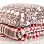 fuzzy warm plaid blankets
